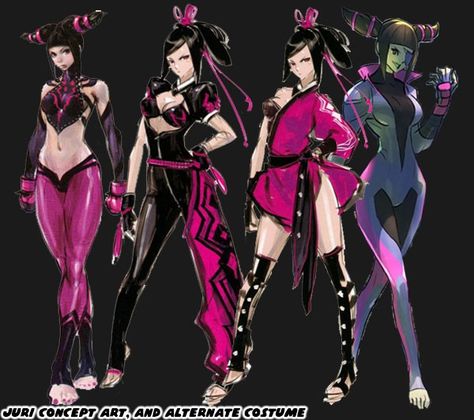 C Viper, Juri Street Fighter, Juri Han, Super Street Fighter, Hair Color Streaks, Hair Streaks, Glamour Magazine, Chun Li, Comic Games