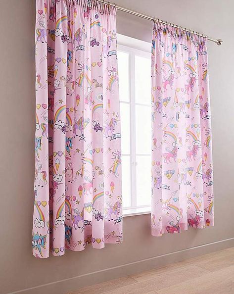 Unicorn Curtains #afflink Massage Steps, Unicorn Curtains, Unicorn Rooms, Girl Curtains, Childrens Curtains, Kids Room Curtains, Unicorn Room, Unicorn Bedroom, Child Bedroom