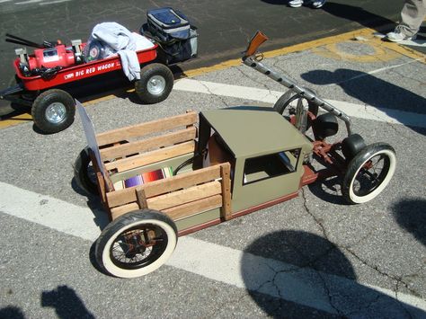 The Hot Rod Disorder™: Swap Meet Wagons --Oh How I Hate Them! The Ghost And The Darkness, Ghost And The Darkness, Custom Radio Flyer Wagon, Toy Pedal Cars, Pull Wagon, Kids Wagon, Radio Flyer Wagons, Toy Wagon, Wheelbarrows