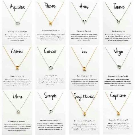 Constellation Zodiac Signs, Taurus And Aquarius, Zodiac Sign Fashion, Astrology Necklace, Zodiac Dates, Zodiac Pendant Necklace, Zodiac Sign Necklace, The Zodiac Signs, Constellation Necklace