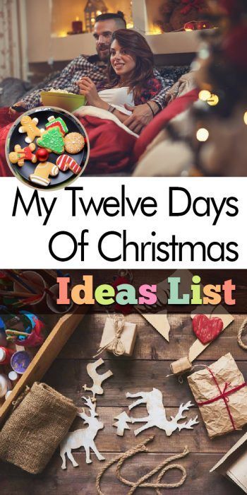 Twelve Days Of Christmas Ideas, Days Of Christmas Ideas, List Of Lists, 12 Days Of Xmas, Christmas Traditions Family, Days Before Christmas, Christmas Events, Christmas Activities For Kids, Family Christmas Ornaments