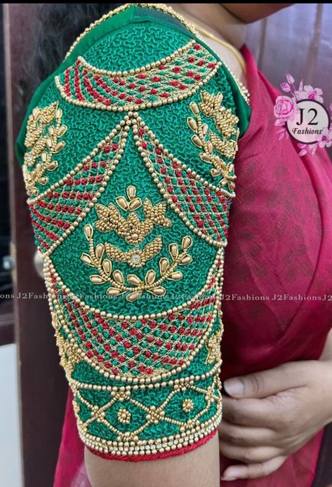 Aari Heavy Work Blouse, Bridal Blouse Work, Bridal Aari Work Blouse, Churidar Pattern, Trending Pictures, Bridal Aari Work, Exclusive Blouse Designs, Blouse Designs Aari Work, Aari Blouses