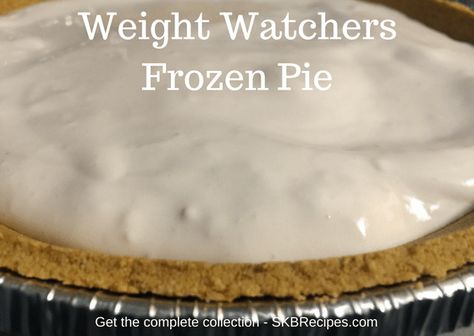 Weight Watchers Pie, Frozen Pie Recipes, Kool Aid Pie Recipe, Weight Watchers Chili, Weight Watchers Pasta, Weight Watchers Appetizers, Cool Whip Pies, Weight Watchers Vegetarian, Weight Watchers Crock Pot Recipes