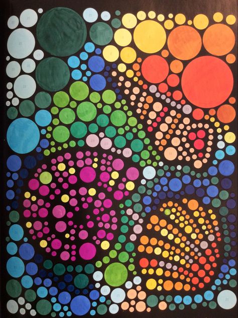 Circlism Art, Dot Art Painting, Art Books, Dot Art, Dot Painting, Dots Art, Fantasy Landscape, Book Art, Art Painting