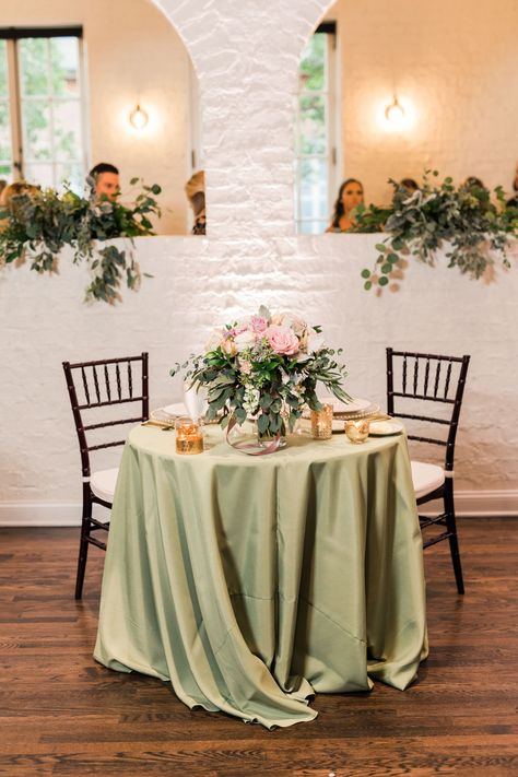 Sage Green Table Cloth Wedding, Castle Cottagecore, Olive Green Color Palette, Jasmine Photography, Sage Color Palette, Olive Green Weddings, Martini Olive, Black Tablecloth, Wedding Mint Green