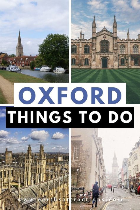 Things to do in Oxford, UK. Discover the top Oxford attractions as well as off the beaten path things to do in Oxford from this comprehensive Oxford blog. #oxford #england #oxforduk #oxfordthingstodo #thingstodo #europetravel #earthsattractions #travelguides #oxfordguide #oxfordattractions #harrypotter Things To Do In Oxford, Oxford Travel, Oxford Uk, Oxford England, Visiting England, Free Will, Science Museum, Free Things To Do, Free Things