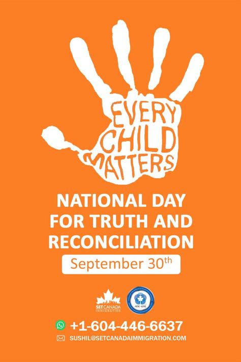 Truth And Reconciliation Day, Truth And Reconciliation, Orange Shirt Day, Every Child Matters, Residential Schools, Orange Shirt, National Day, History, Orange