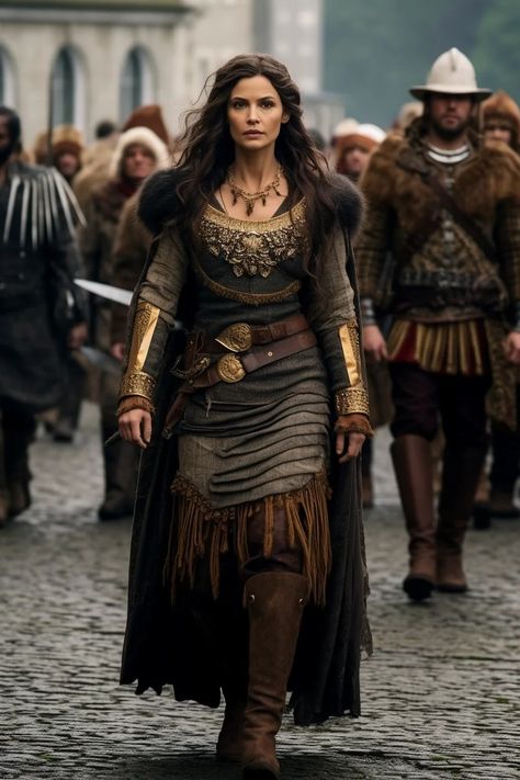 German's Wonder Woman (r/midjourney) Viking Halloween Costume, Vikings Halloween, Viking Warrior Woman, Viking Cosplay, Warrior Costume, Warrior Outfit, Viking Dress, Fair Outfits, Viking Costume