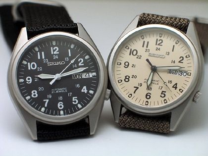 Seiko Field Watch | Yeoman's Weblog (Archive) Seiko Field Watch, Seiko Sarb, Seiko Spring Drive, Seiko Skx007, Seiko Snk381, Mens Watch Brands, Military Style Watches, Victorinox Watches, Best Military Watch