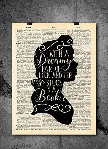 Beauty And The Beast Bedroom, Home Library Decor, Beauty And The Beast Art, Paw Print Art, Beast Quotes, Quote Artwork, Silhouette Wall Art, Dictionary Art Print, Dictionary Prints