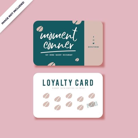 Rewards Card Design, Gym Ads, Saving Cards, Loyalty Card Design, Esthetician Supplies, Gold Foil Business Cards, Loyalty Card Template, Smoothie Shop, Customer Card