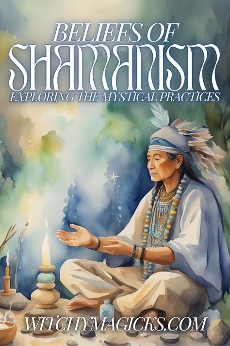 Embark on an immersive journey into the depths of shamanic beliefs with our comprehensive exploration, delving into the ancient wisdom, mystical rituals, and spiritual practices that define the rich tapestry of shamanism's spiritual landscape. Join us as we seek to understand the profound connections between humans, nature, and the spiritual realm.   #Shamanism #MysticalPractices #AncientWisdom #SpiritualJourney #TraditionalRituals #SpiritualConnections #Shaman #BeliefsOfShaman #WitchyMagicks Shamanism Spirituality, Divination Methods, Altered State Of Consciousness, Shamanic Journey, Vision Quest, Shamanic Healing, Core Beliefs, Spiritual Experience, Spiritual Teachers