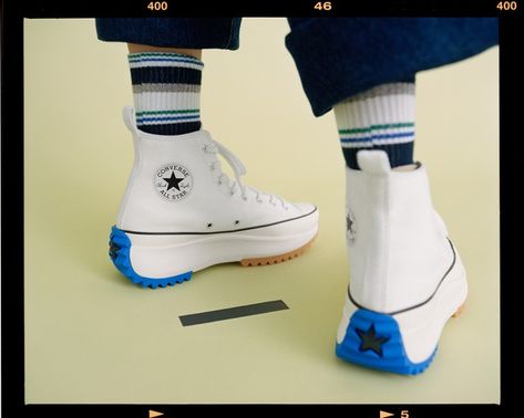 Converse x JW Anderson Run Star Hike Converse Run Star Hike White, Jw Anderson Converse, Converse Jw Anderson, Converse X Jw Anderson, Converse Collection, Converse Run Star Hike, Converse Run, Style Converse, Run Star Hike