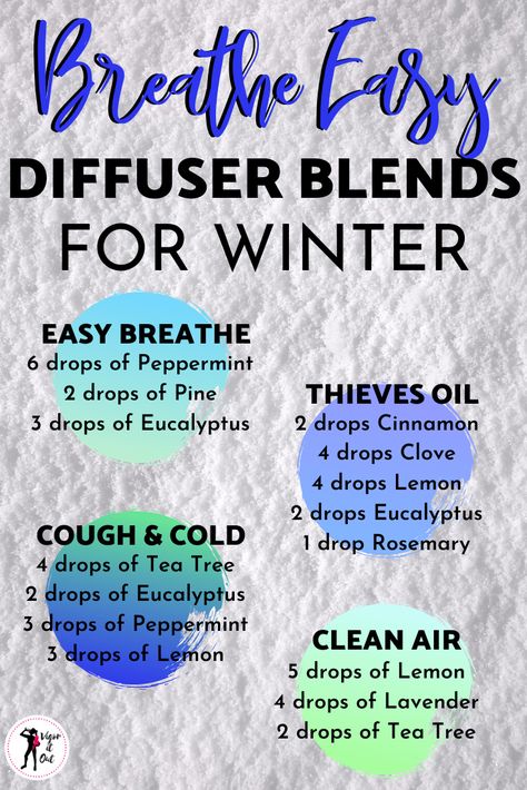 Winter Essential Oil Diffuser Blends for Colds, Flu, and Seasonal Smells Best Diffuser Blends, Best Diffuser, Essential Oils For Colds, Essential Oil Combinations, Doterra Essential Oils Recipes, Essential Oil Diffuser Blends Recipes, Essential Oil Remedy, Young Living Essential Oils Recipes, Essential Oils Guide