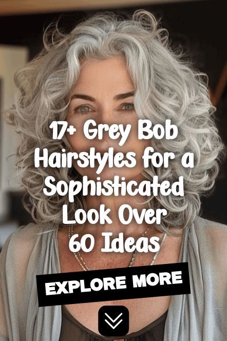 silver bob, agedefying hairstyles, elegant short haircuts Curly Bob Grey Hair, Bouncy Bob Hairstyles, Grey Curly Hair Natural Curls, Gray Hair Styles For Women Over 60 Grey, Hair Styles For Grey Hair, Grey Hair Ponytail, Confidence For Women, Silver Bob, Bouncy Waves