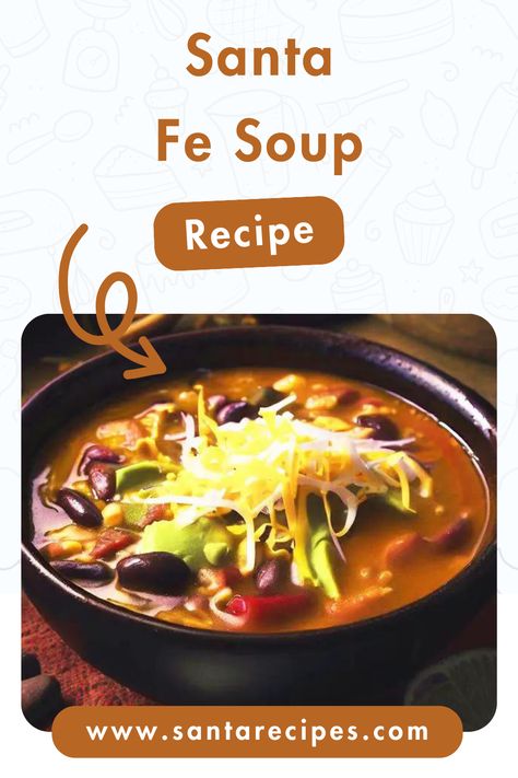 If you're craving a flavorful and satisfying soup that captures the essence of Southwest cuisine then this Santa Fe Soup recipe is just what you need.
#SantaFeSoup #Recipe Southwest Soup Crockpot, Santa Fe Soup Crockpot, Sante Fe Soup Recipes, Santa Fe Soup Recipe, Sante Fe Soup, Southwest Soup, Santa Fe Soup, 7 Can Soup, Dry Ranch Dressing