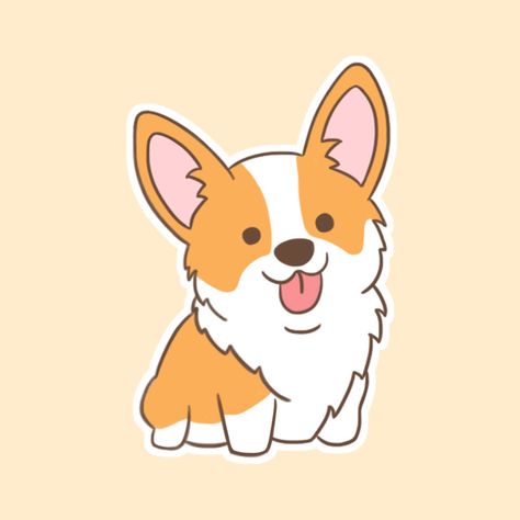 Looking for cute illustrations sticker of corgi puppy? A variety products of cute corgi is here for you. Corgi sticker, corgi tote bag, corgi shirt, dog mat, corgi pin button, corgi pillow, laptop case, corgi apron, cute mask, cartoon dog, drawing dog Cartoon Dog Drawing, Corgi Cartoon, Mask Cartoon, Corgi Drawing, Apron Cute, Cute Corgi Puppy, Corgi Shirt, Drawing Dog, Cute Mask