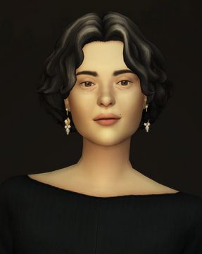 Sims 4 Short Curly Hair, Mid Hair, Sims 4 Decades Challenge, Rusty Nail, Sims 4 Mm Cc, Sims 4 Mm, The Sims 4 Download, Sims Hair, Short Wavy Hair