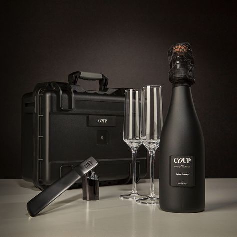 COUP Champagne - Saber The Moment - Touch of Modern Female Reproductive System, Best Champagne, Champagne Region, Champagne Bottles, Champagne Glasses, Wine Making, Injection Moulding, Jar Lids, Touch Of Modern