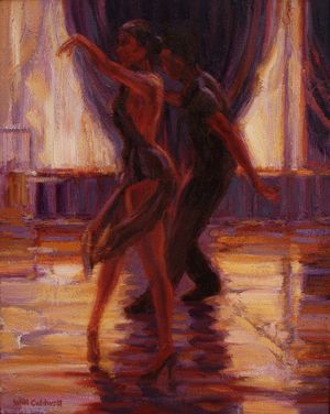 Salsa dancing by William Caldwell Salsa Night, Dance Painting, Salsa Dancer, Eastern Screech Owl, Dance Wallpaper, Dancing Art, Dancers Art, Dance Paintings, Screech Owl