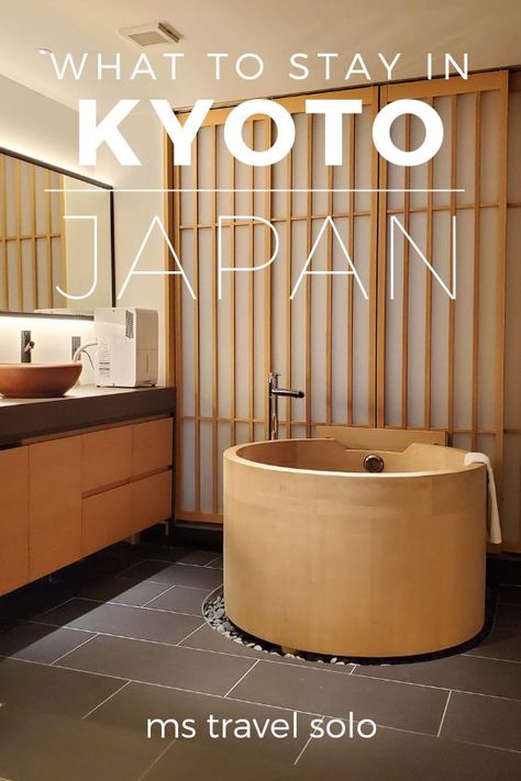 Wondering where to stay in Kyoto as a first time solo traveller? Learn more about the best areas to stay and read my hotel reviews before you decide which hotel to book. Don’t forget to pin it on your Pinterest board! #wheretostayinkyoto #kyotoaccommodation #bestareastostayinkyoto #mstravelsolo Where To Stay Kyoto, Kyoto Hotel, Japan Hotel, Japan Itinerary, Kyoto Travel, Wellness Resort, Honey Moon, Minimalist Travel, Hakone