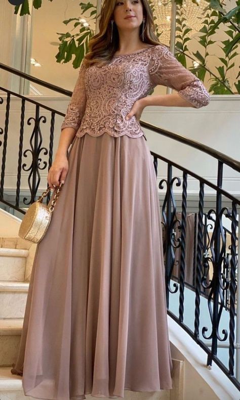 Embroidered Outfits, Floor Length Evening Dress, Bride Dress Simple, Mother Of The Bride Dresses Long, Fancy Frocks, Stylish Short Dresses, Fancy Wedding Dresses, Women Dresses Classy, Evening Dress Floor Length