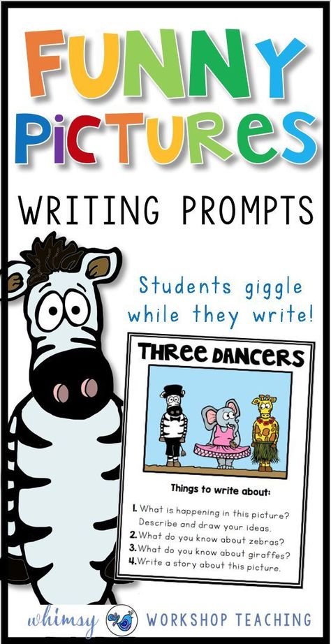 Year 2 Writing Activities, Funny Picture Writing Prompts, Colourful Semantics, Writing Club, Fun Writing Prompts, Fun Writing Activities, Second Grade Writing, Writing Sentences, Picture Writing