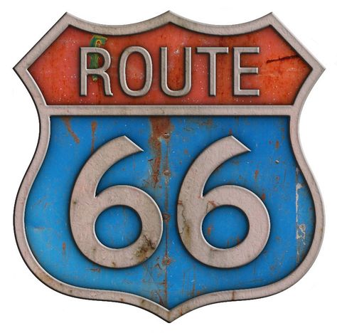 Iklan Vintage, Harley Davidson Decals, Route 66 Sign, Route 66 Road Trip, Vintage Tin Signs, Old Signs, Sepeda Motor, Vintage Metal Signs, Route 66