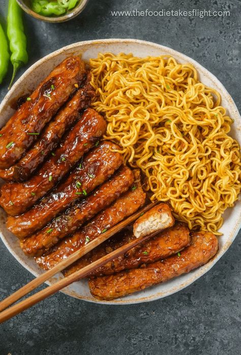 Delicious Spicy Food, Japanese Food Noodles, Best Snacks Recipes, Me As Food, Healthy Tempeh Recipes, Tasty Spicy Food, Good Vegan Food, Me As A Food, Food With Recipes