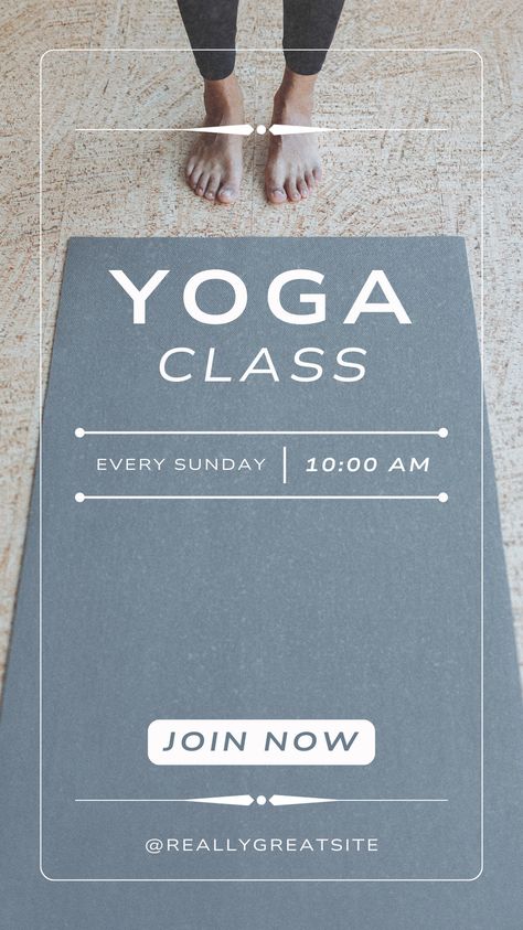 Modern Aesthetic Yoga Class Online Minimalistic Social Media Instagram Tik Tok Video Yoga Class Advertisement, Yoga Social Media Design, Yoga Social Media, Yoga Instagram, Arte Yoga, Yoga Photoshoot, Tik Tok Video, Wellness Studio, Aesthetic Yoga