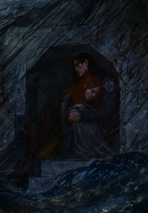 ArtStation - The Stormlight Archive, Anndr Pazyniuk Kaladin And Shallan, Kaladin Stormblessed, The Stormlight Archive, Brandon Sanderson Stormlight Archive, The Way Of Kings, Stormlight Archive, Brandon Sanderson, I M Scared, Crescent City