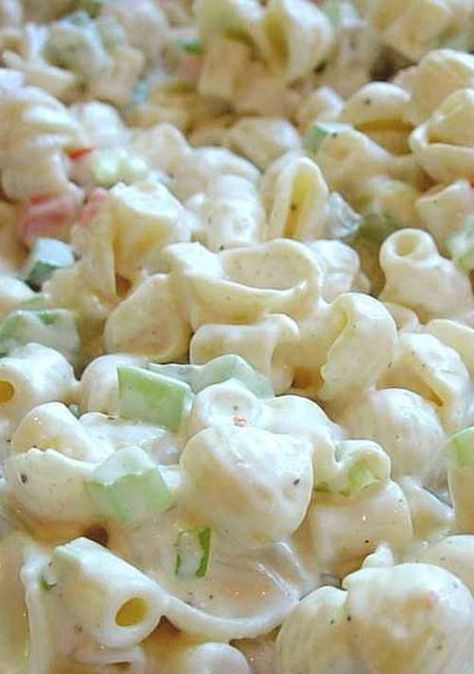 Best Country Cooking Recipes - Creamy Southern Pasta Salad - Easy Recipes for Country Food Like Chicken Fried Steak, Fried Green Tomatoes, Southern Gravy, Breads and Biscuits, Casseroles and More - Breakfast, Lunch and Dinner Recipe Ideas for Families and Feeding A Crowd - Step by Step Instructions for Making Homestyle Dips, Snacks, Desserts #recipes Southern Pasta Salad, Southern Pasta, Seafood Salad Pasta, Salad Pasta, Seafood Salad, Country Cooking, Southern Cooking, Salad Bar, Pasta Salad Recipes