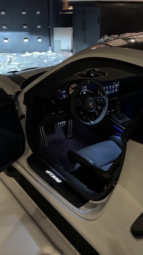 Car Interior Wallpaper, Cars Aesthetic Interior, Supercar Aesthetic, Car Interior Aesthetic, Rich Cars, Black Porsche, New Luxury Cars, Luxury Car Interior, Snow Blowers