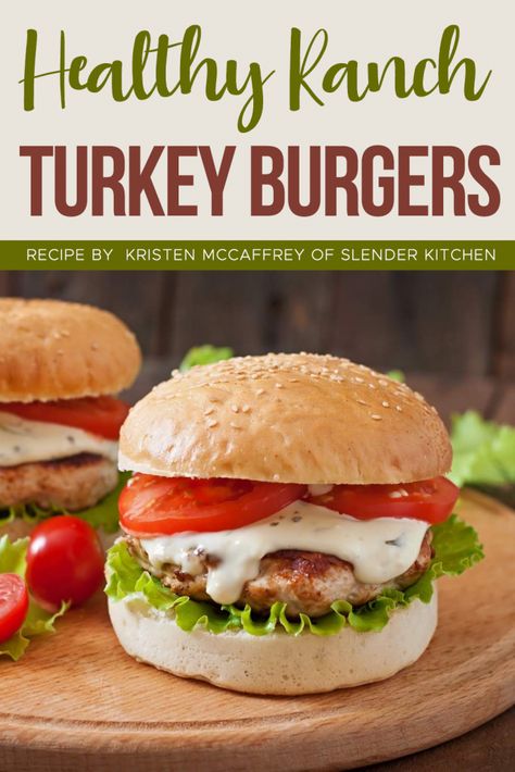 Healthy Ranch Turkey Burgers : ObesityHelp Ranch Turkey Burgers, Healthy Ranch, Ground Turkey Burgers, Ranch Burgers, Grilled Turkey Burgers, Ground Turkey Recipes Healthy, Healthy Ground Turkey, Bariatric Friendly Recipes, Turkey Burger Recipes