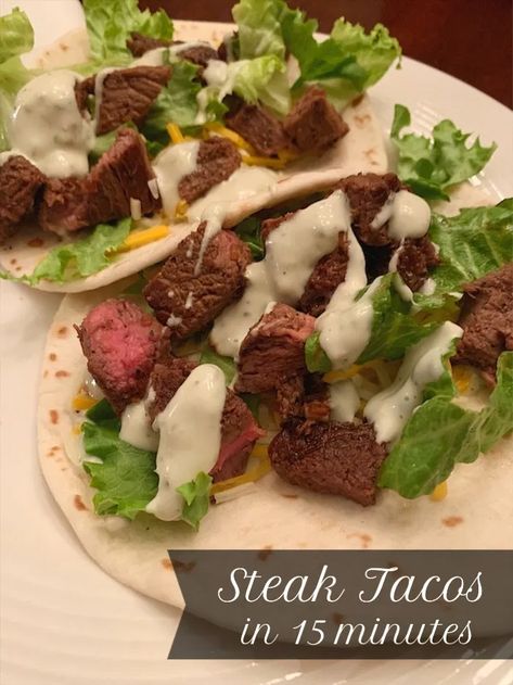 Sirloin Steak Tacos, Steak Taco Recipe, Tacos Dinner, Sirloin Recipes, Steak Taco, Sirloin Steak Recipes, Top Sirloin, Taco Dinner, Steak Tacos