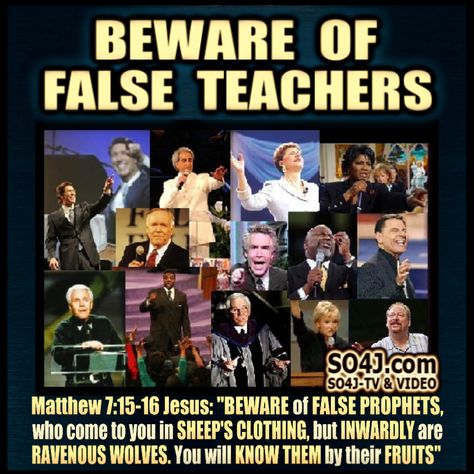 Beware of False Teachers - Matthew 7:15-16 - SO4J-TV - SO4J.com Beware Of False Prophets, False Teachers, John Macarthur, False Prophets, Gospel Of Jesus Christ, Bible Truth, Catholic Faith, Tv Videos, Bible Journaling