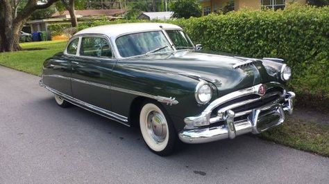 Learn more about Twin H Power: Clean 1953 Hudson Hornet Coupe on Bring a Trailer, the home of the best vintage and classic cars online. Hudson Terraplane, Car Nostalgia, 1950s Cars, Hudson Car, Chevy Ssr, 50s Cars, Hudson Hornet, Big Six, Indian Motorcycles