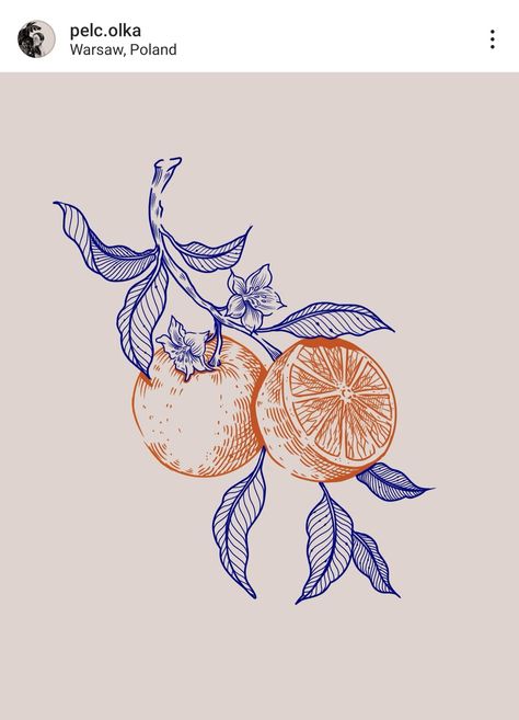 Modern Fine Line Tattoo, Tangerine Tree Tattoo, Orange Blossom Branch Tattoo, Artsy Flower Tattoos, Orange Tattoo Line Art, Asian Sun Tattoo, Half An Orange Tattoo, Orange Leaf Tattoo, Orange Plant Tattoo