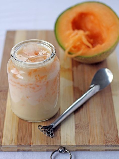 Cantaloupe Juice, Melon Juice, Pinoy Dessert, Filipino Food Dessert, Berbuka Puasa, Philippines Food, Filipino Desserts, Easy Drinks, Pinoy Food