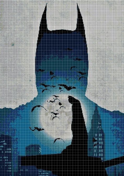 Dc Comics Cross Stitch, Batman Cross Stitch Pattern, Batman Cross Stitch, Stitch Pics, Gimp Bracelets, Batman Bedroom, Batman Silhouette, Batman Art Drawing, Pixel Quilting