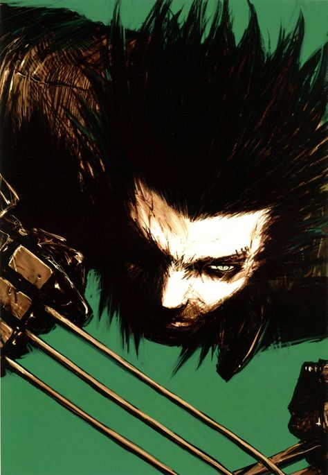 Wolverine by Tsutomu Nihei Wolverine Pictures, Wolverine Comic Art, Tsutomu Nihei, Wolverine Comic, Wolverine Art, Punisher Marvel, Really Cool Drawings, Clothing Sketches, Logan Wolverine