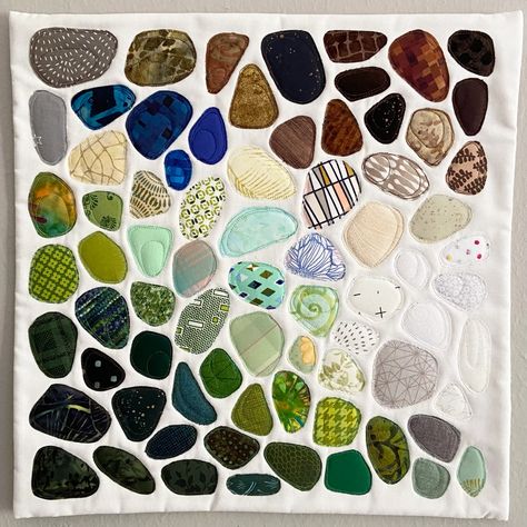 Seaglass Quilting - Exhausted Octopus Classes Exhausted Octopus Sea Glass Quilt, Seaglass Quilt, Pixel Quilts, Pixel Quilting, T Shirt Quilt, Shirt Quilt, Scrappy Quilts, Quilting Ideas, Art Quilts