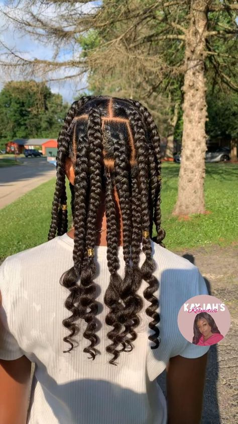 Braiding Designs, Neat Hairstyles, Braids For Black Kids, Kids Braids With Beads, Girls Braided Hairstyles Kids, Teens Hairstyles, Coi Leray Braids, Children Hairstyles, Kids Box Braids