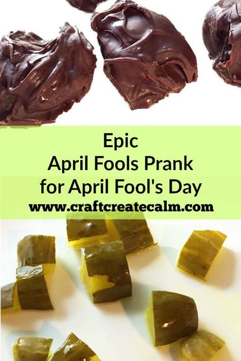 April Fools Food, Best April Fools Pranks, Fool Recipe, Funny April Fools Pranks, April Fools Day Jokes, Best April Fools, April Fool's Prank, Pranks For Kids, April Fools Pranks