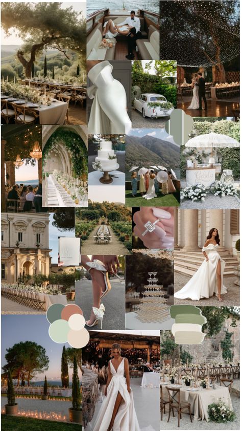 Italian Vineyard Wedding, Vineyard Wedding Inspiration, Italian Vineyard, Wedding Collage, Wedding Inspiration Board, Future Wedding Plans, Wedding Mood Board, Wedding Mood, Big Wedding