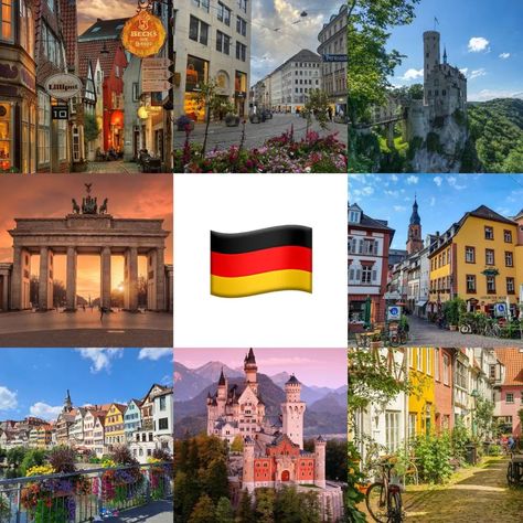 Which one do you choose ✈ ?? #travel #trip #summer #vacation #italy #spain #usa #franch #germany #uk #london #brasil #republicadominicana #turkey Germany In August, Germany Summer Aesthetic, Germany In Spring, Germany In Summer, Autumn In Germany, Germany Summer, Vacation Italy, Karate Girl, Uk London