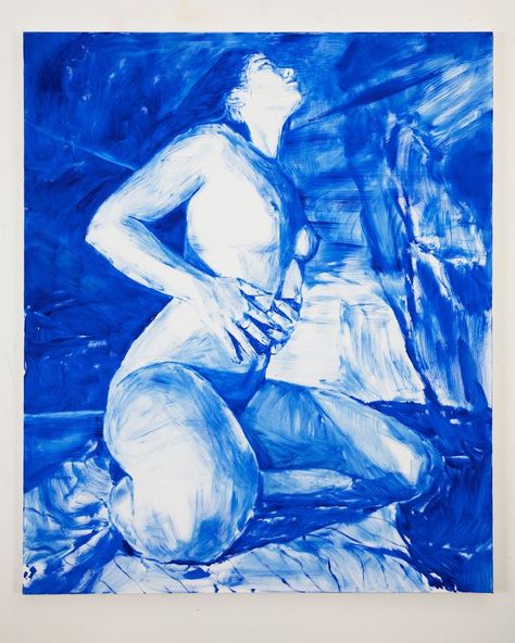 Caroline Absher, Blue Girl, Arte Inspo, School Art, Anatomy Art, Art Portfolio, Art Reference Photos, Figure Painting, Figurative Art