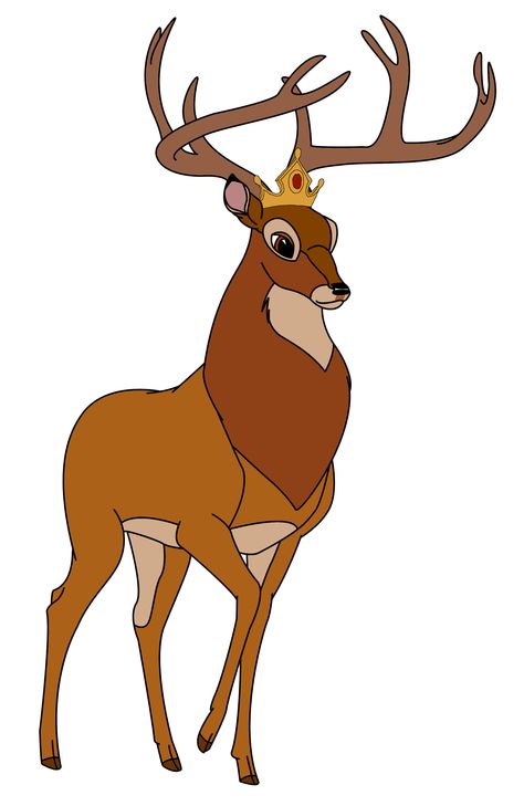 Great Prince Bambi Great Prince Of The Forest, Disney Mignon, Bambi Art, Inkscape Tutorials, Deer Drawing, Bambi Disney, Beloved Movie, Deer Illustration, Cartoon Disney