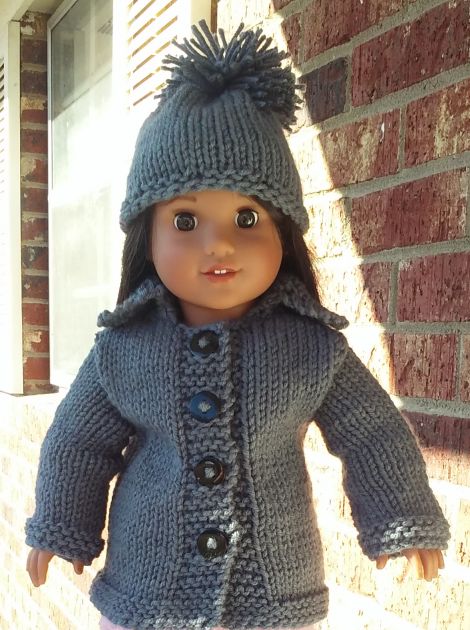 Knitted Beanie Pattern, Our Generation Doll Clothes, Knitted Dolls Free, Knit Beanie Pattern, Knitted Doll Patterns, Baby Doll Clothes Patterns, American Girl Patterns, Knitting Dolls Clothes, Doll Clothes Patterns Free