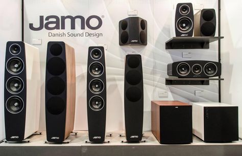 JAMO  Detailed sound, detailed design. ‪#‎Cinebels‬ ‪#‎Jamo‬ ‪#‎Speakers‬ ‪#‎India‬ Jamo Speakers, Industrial Style Kitchen, High Fidelity, Detailed Design, Style Kitchen, Sound Design, Tv Remote, Apple Tv, Audio Video